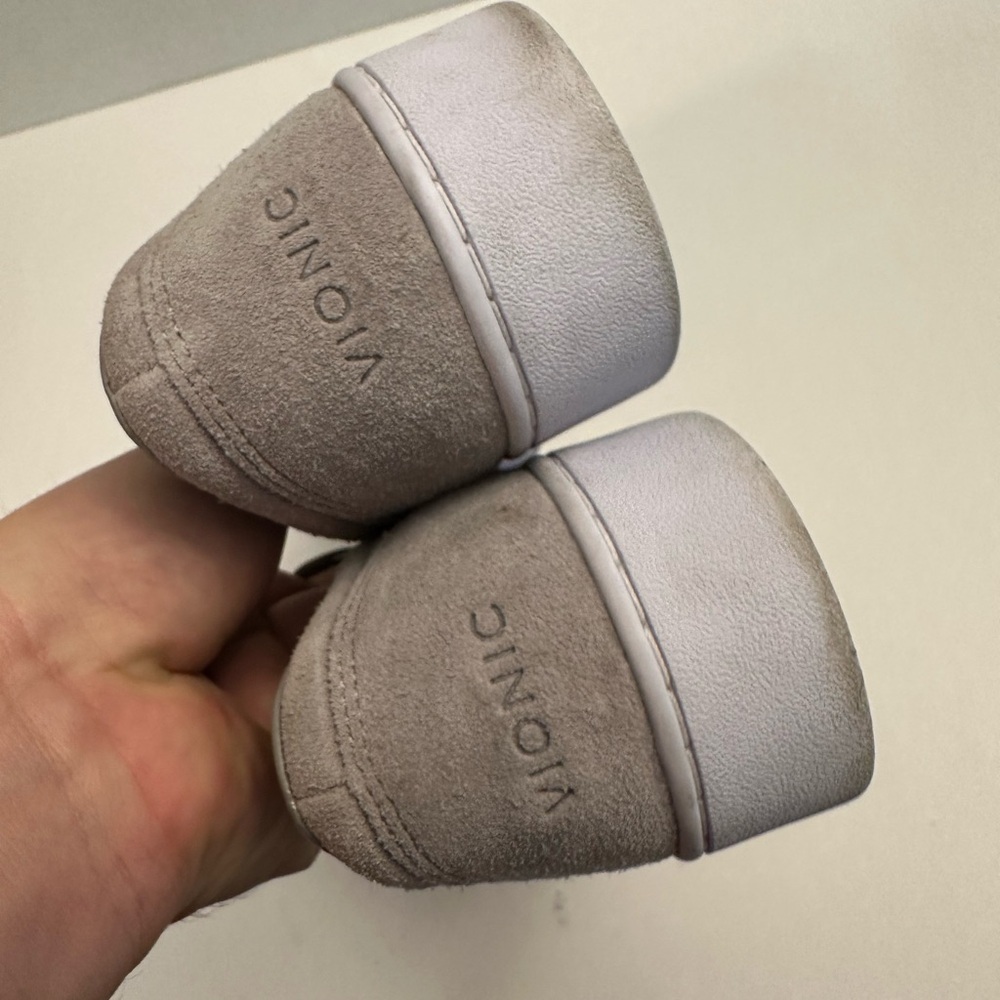 VIONIC Splendid Kani Suede Women's Slip-On Walking Shoes in Grey Size 9.5 - Picture 11 of 13